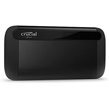 Crucial X8 1TB Portable SSD - Up to 1050MB/s - PC and Mac - USB 3.2 External