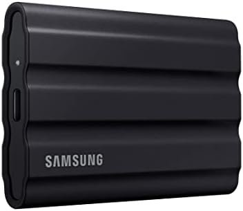 SAMSUNG T7 Shield 4TB, Portable SSD, up-to 1050MB/s, USB 3.2 Gen2, Rugged
