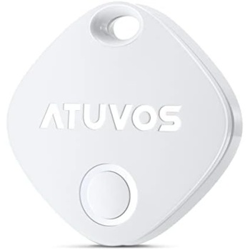 ATUVOS 1 Pack Key Finder, Bluetooth Tracker Pairs with Apple Find My (iOS Only)