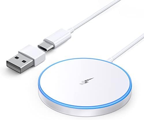 Magnetic Wireless Charger Fast Apple Mag-Safe Charger for iPhone 15 Pro Max/15